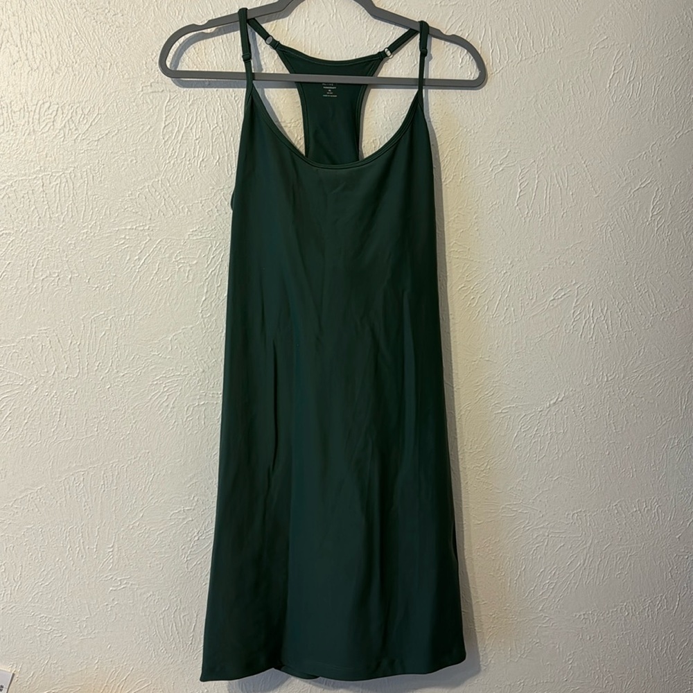 Old Navy Active PowerSoft Mini Swing Dress Forest XL